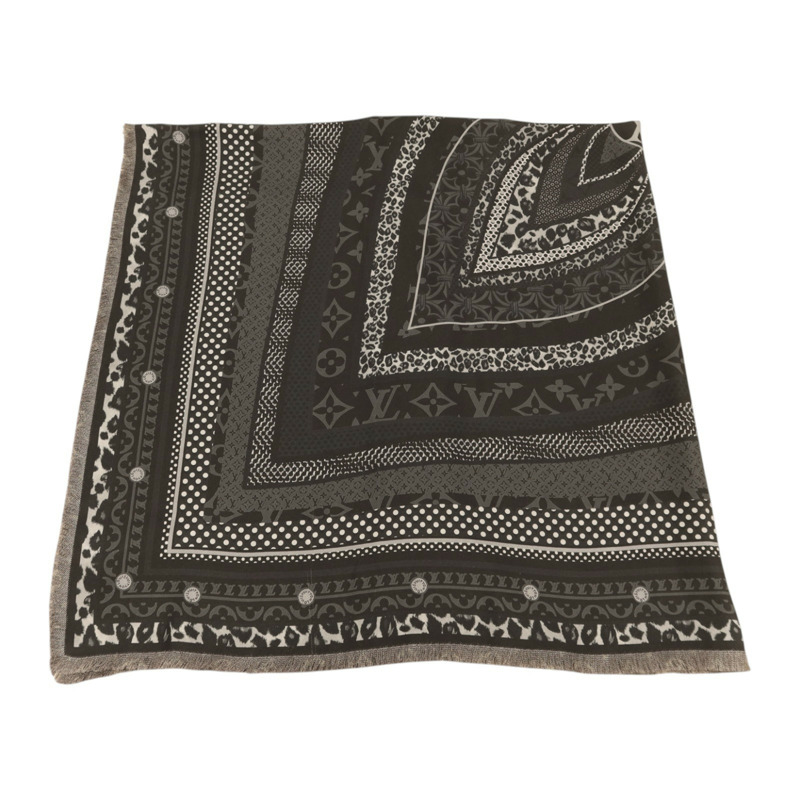 LOUIS VUITTON 絲質Scarf 120x120絲巾-2