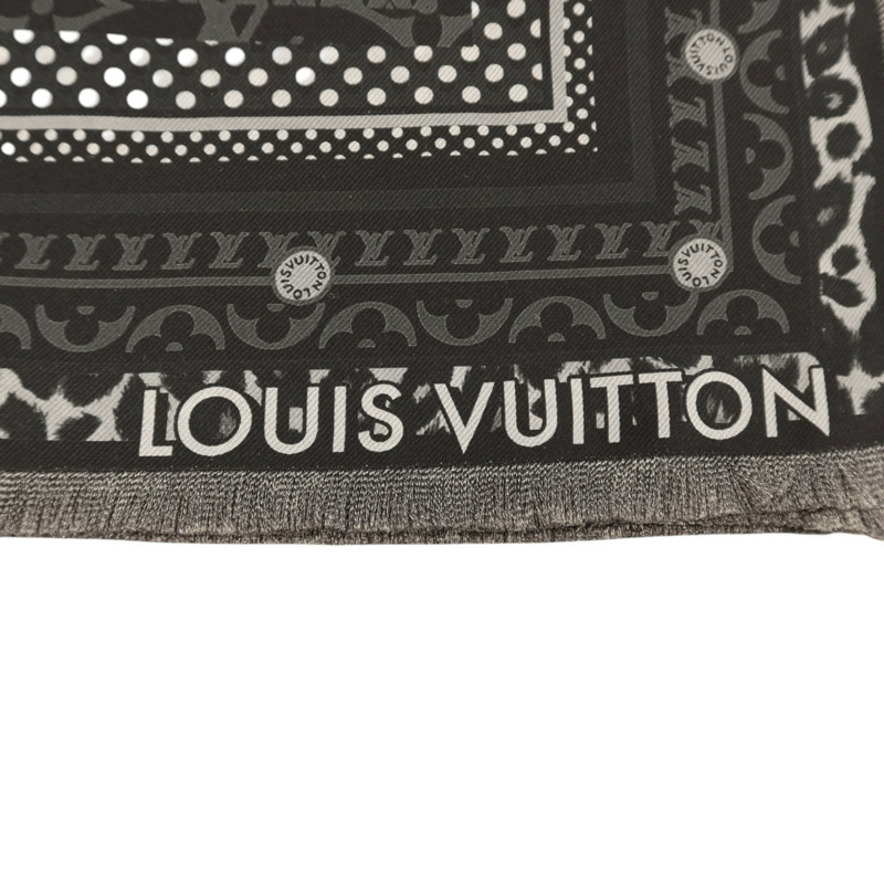 LOUIS VUITTON 絲質Scarf 120x120絲巾-5
