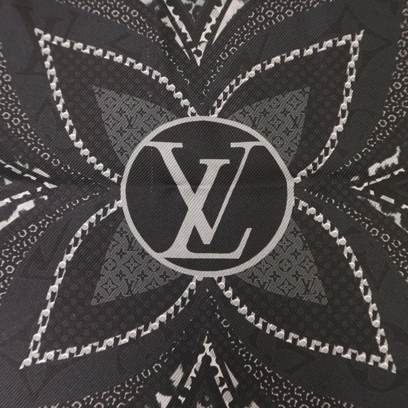 LOUIS VUITTON 絲質Scarf 120x120絲巾-6