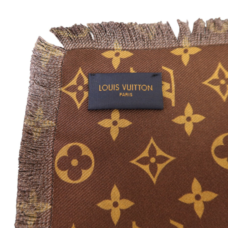 LOUIS VUITTON 絲質Scarf 120x120絲巾-8