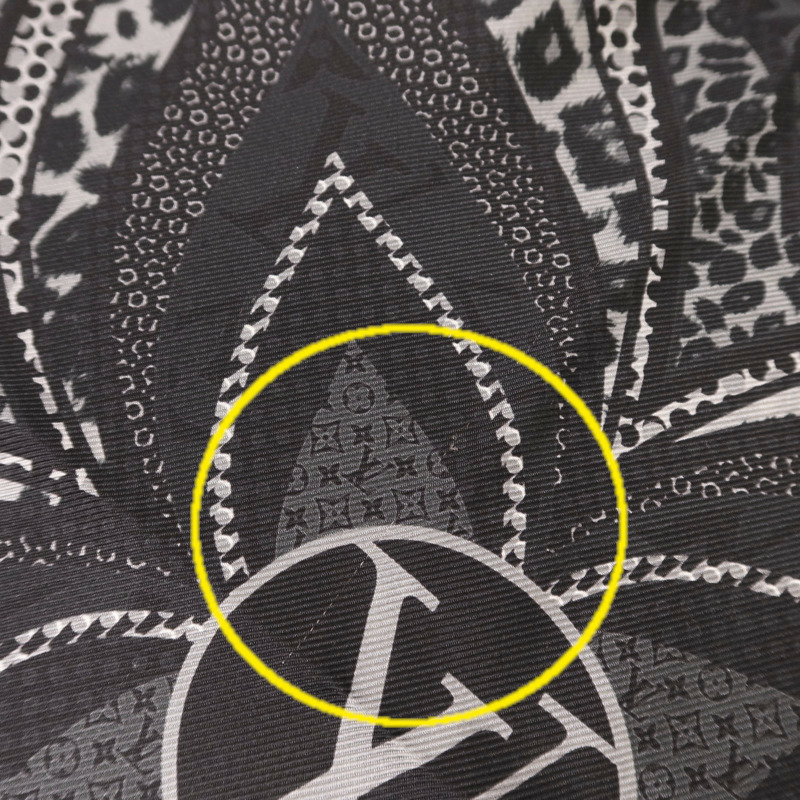 LOUIS VUITTON 絲質Scarf 120x120絲巾-13