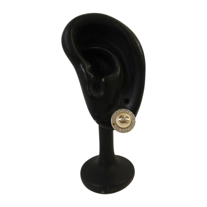 CHANEL 金屬/PVC Earrings耳環-6