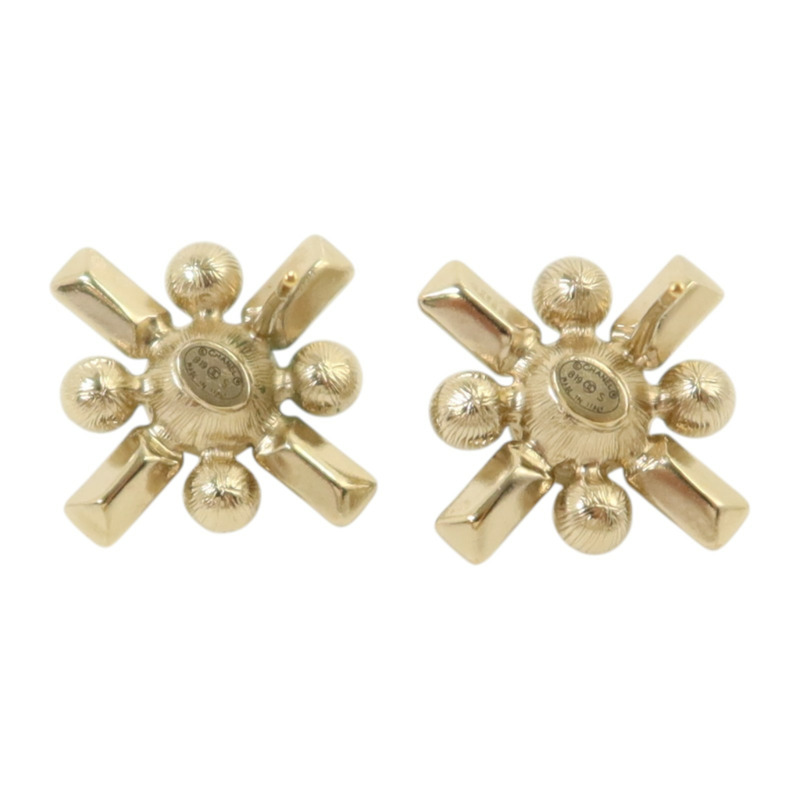 CHANEL 金屬/PVC Earrings耳環-2