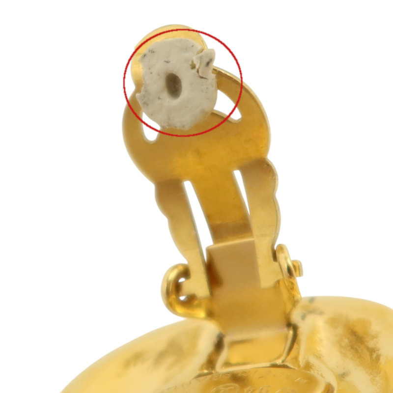 CHANEL 金屬/PVC Vintage Earrings耳環-8