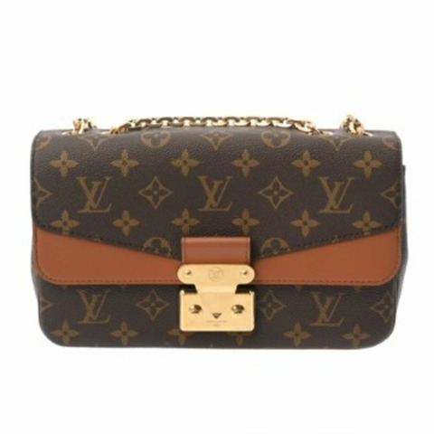 路易威登 (LOUIS VUITTON) Monogram Marceau 棕色 M46127 女士帆布單肩包 A 級二手 Ginzo