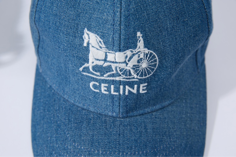CELINE馬車刺繡棒球帽-3
