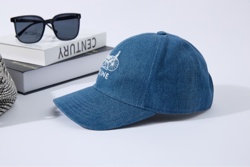 CELINE馬車刺繡棒球帽-4