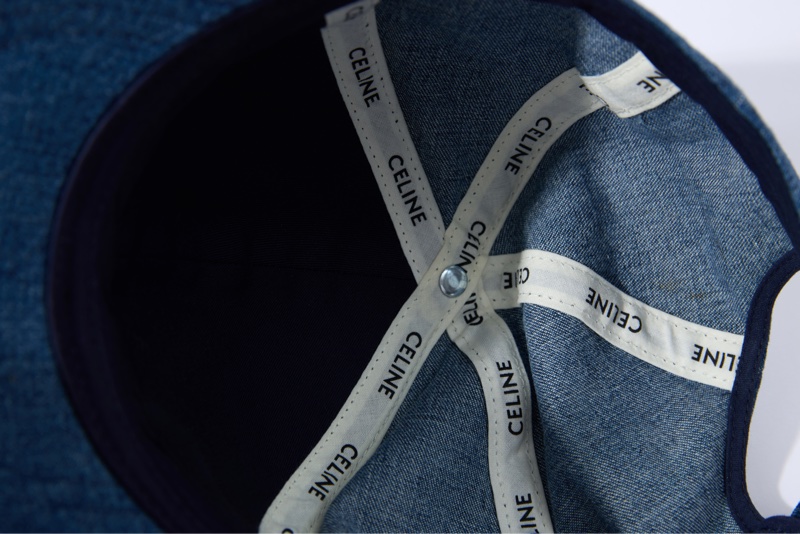 CELINE字母刺繡牛仔棒球帽-6