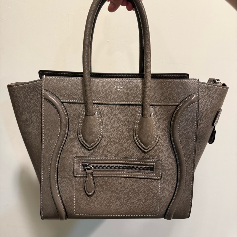 Céline luggage 中號 絕美大象灰-0