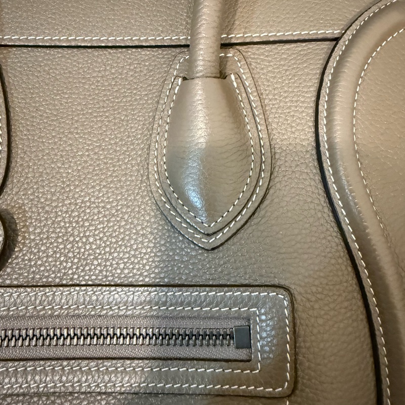 Céline luggage 中號 絕美大象灰-4