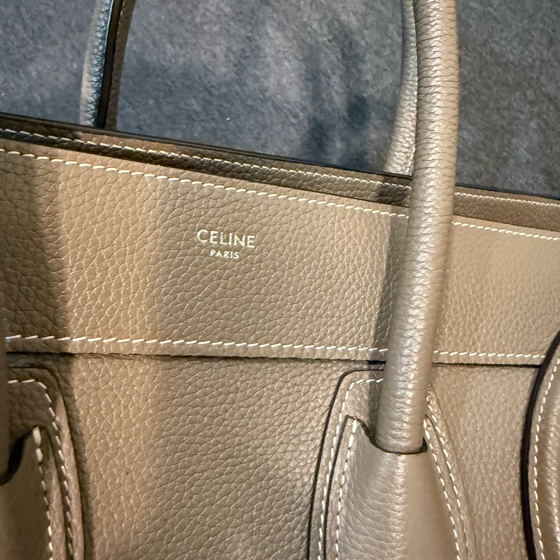 Céline luggage 中號 絕美大象灰-15