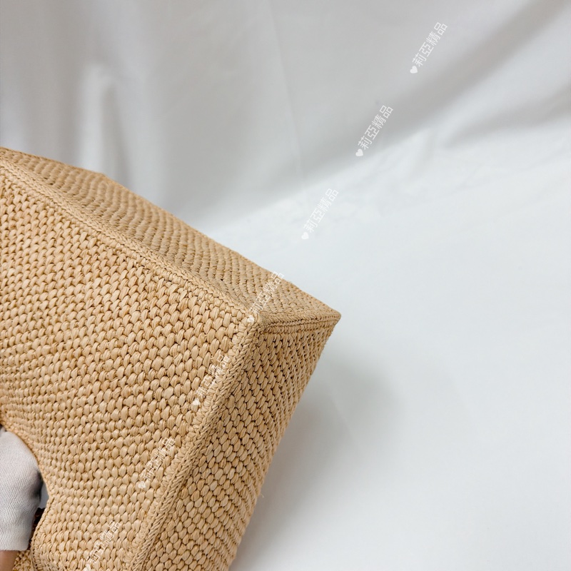 莉亞精品♡ Loewe 手提斜背草編包 二手美包-8