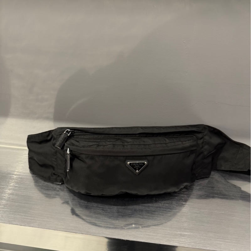 Prada 尼龍腰包-0