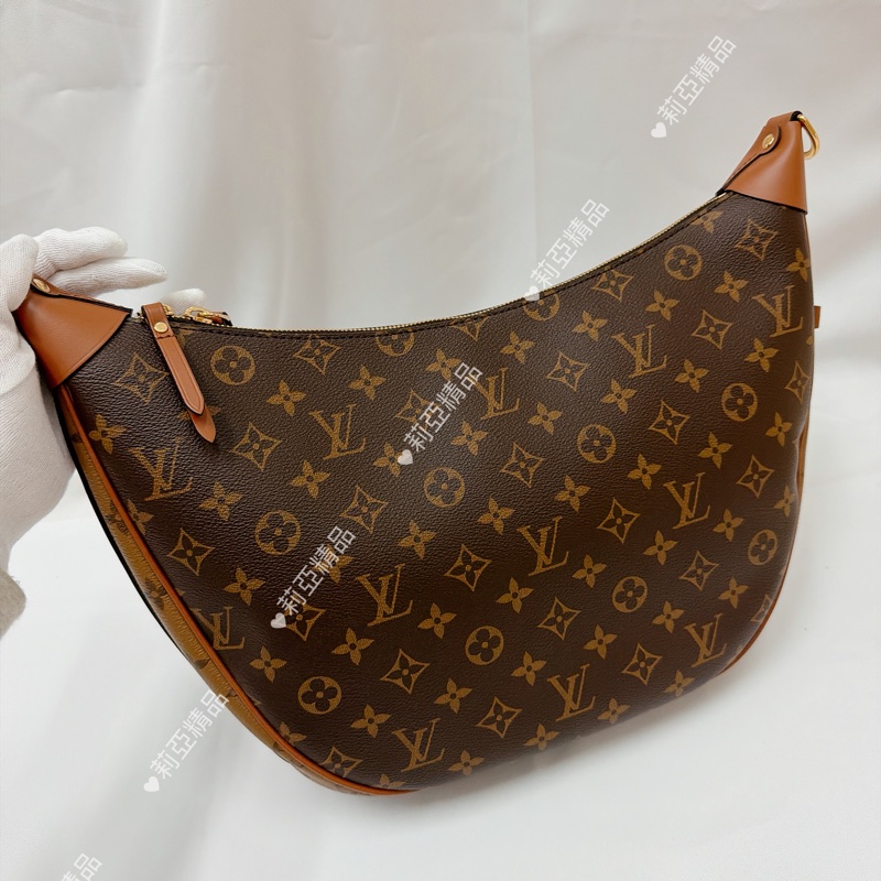 莉亞精品♡LV loop hobo 九新美包-3