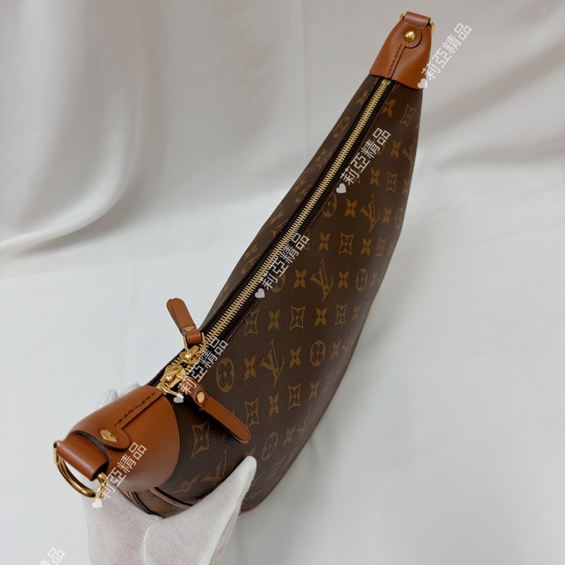 莉亞精品♡LV loop hobo 九新美包-4