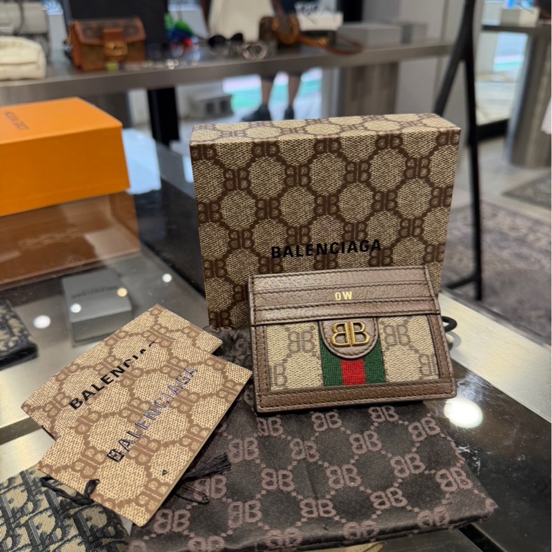 全新🌟Balenciaga x Gucci 聯名 卡夾-0