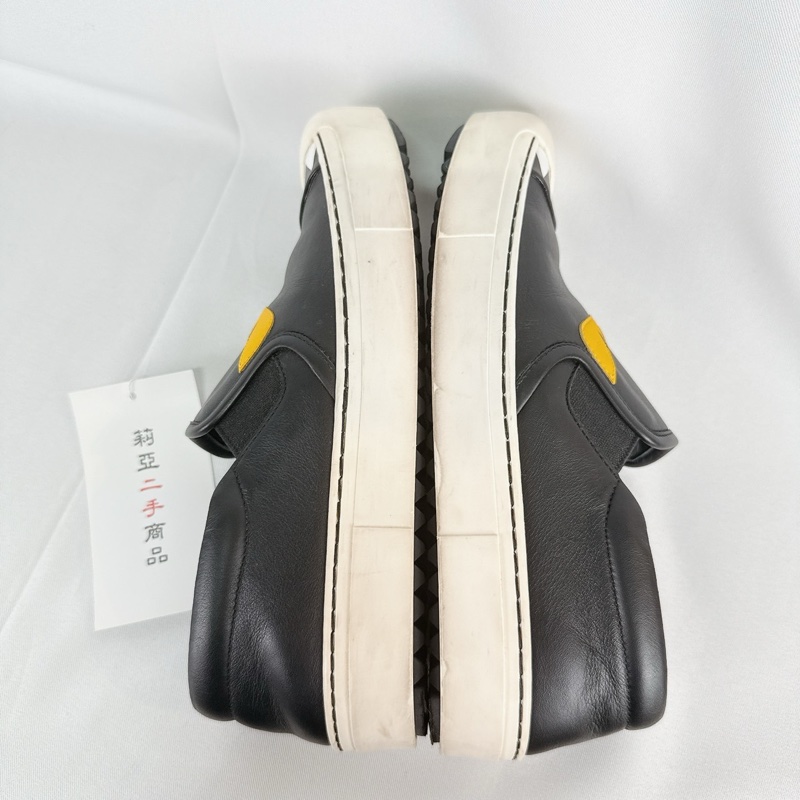 莉亞精品♡ FENDI 黃眼睛怪獸鞋37 二手-6