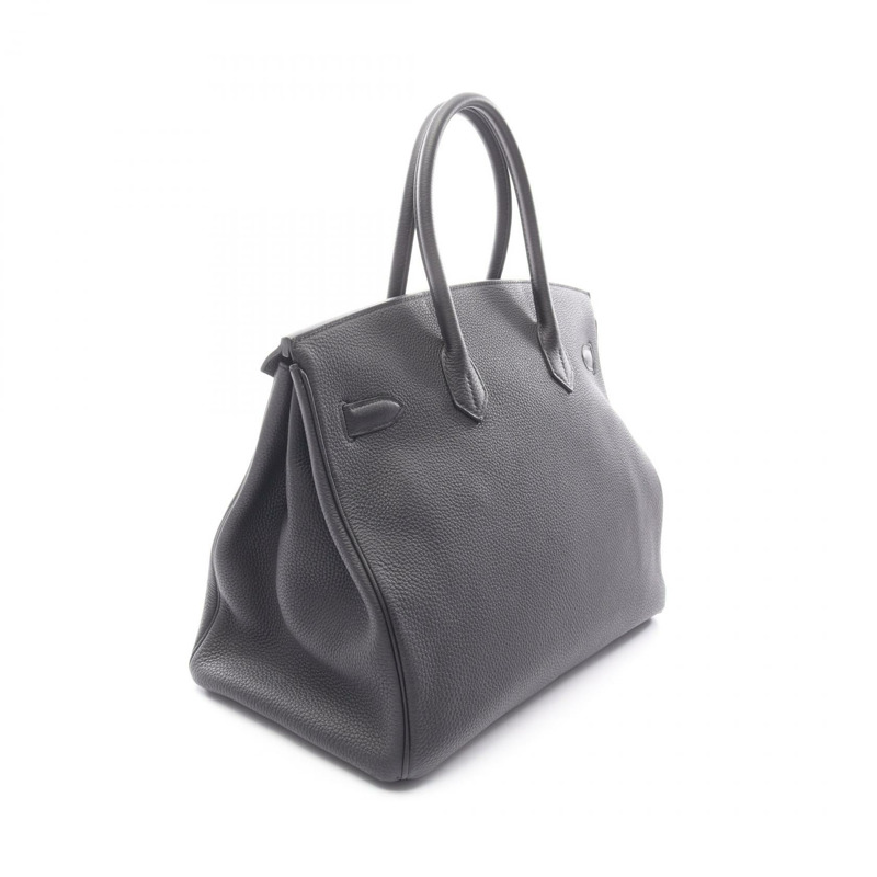 愛馬仕 Birkin 35 手提包，Togo 皮革，黑色，金色五金，二手，女士款-1