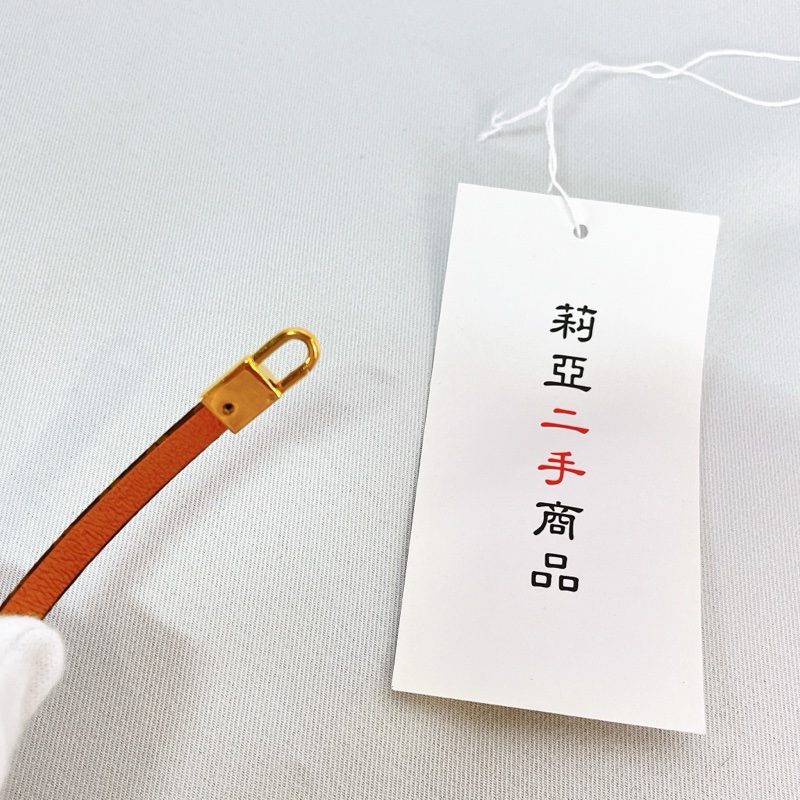 莉亞精品♡ LV m4141E 愛心鎖老花手環 二手-8