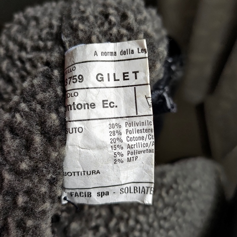 🇮🇹製老品 #VERSACE 騎士背心 / 刷毛 / 重磅 / 凡賽斯 / 大尺寸 / OVERSIZE-7