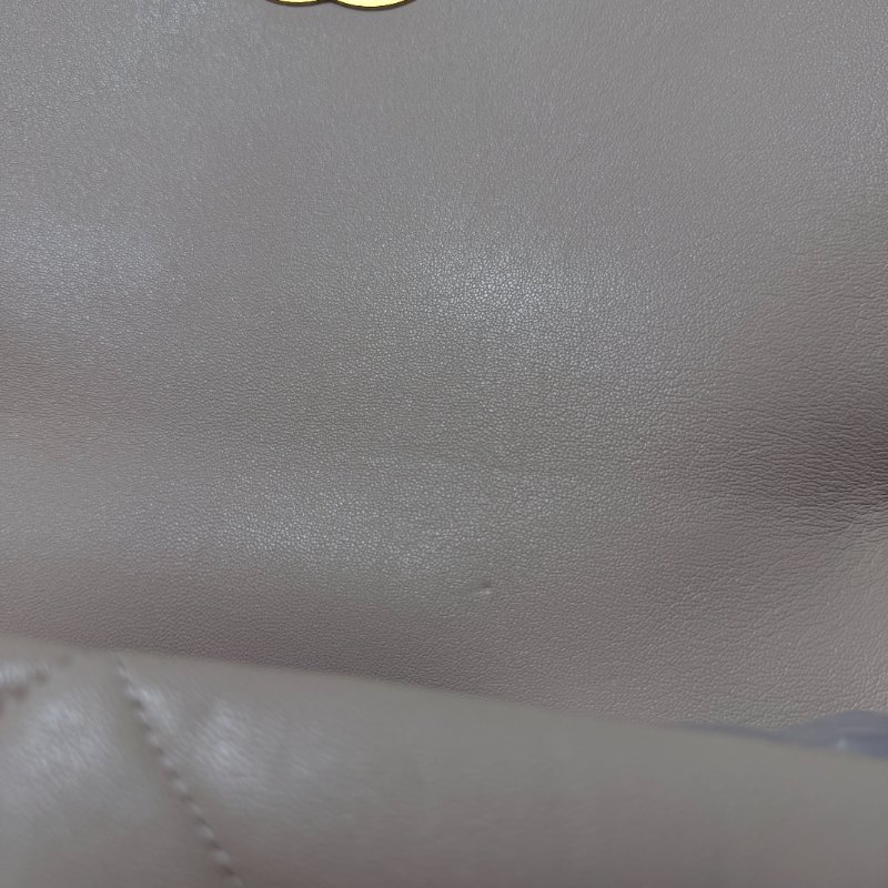 💖Chanel 19 bag 中號98新鍊帶肩背包 金釦超美💖母親節大優惠🉐 NT:119,000 氣質拉滿杏色羊皮 30*21*8.5-11