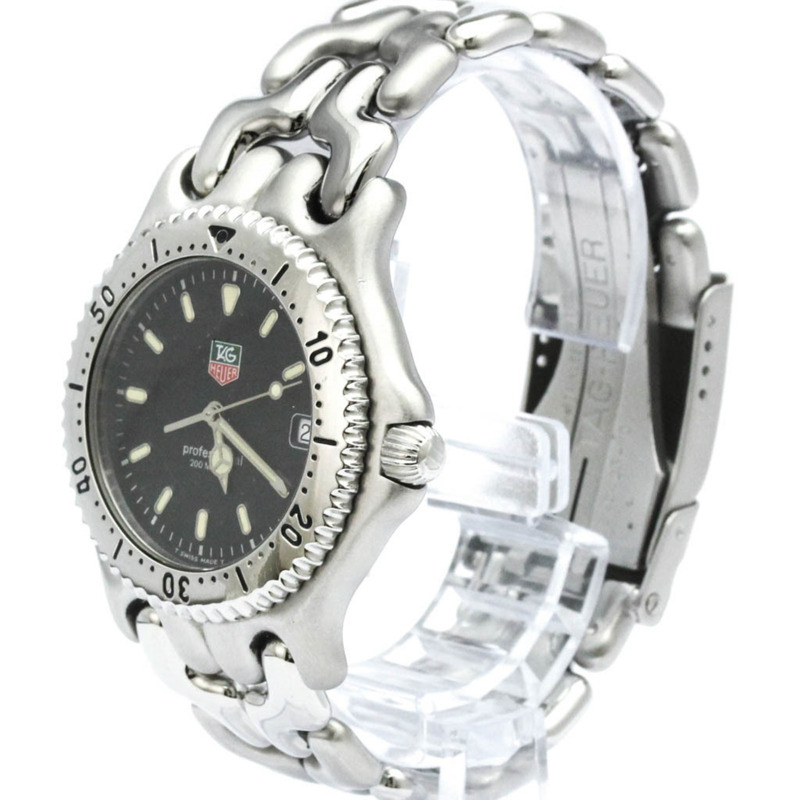 TAG HEUER Sel Professional 200米石英男錶 WG1114 拋光款-1