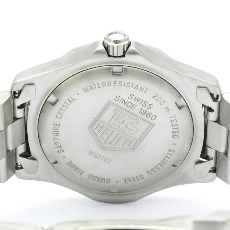 豪雅 2000 專業系列精鋼石英男士腕錶 WK1112 拋光款-5