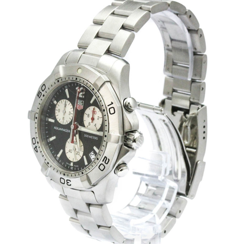 TAG HEUER 豪雅競潛系列計時石英男錶 CAF1110 拋光-1