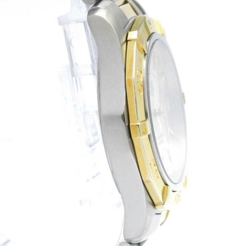 豪雅競潛系列鍍金鋼石英錶 WAF1120 拋光-7