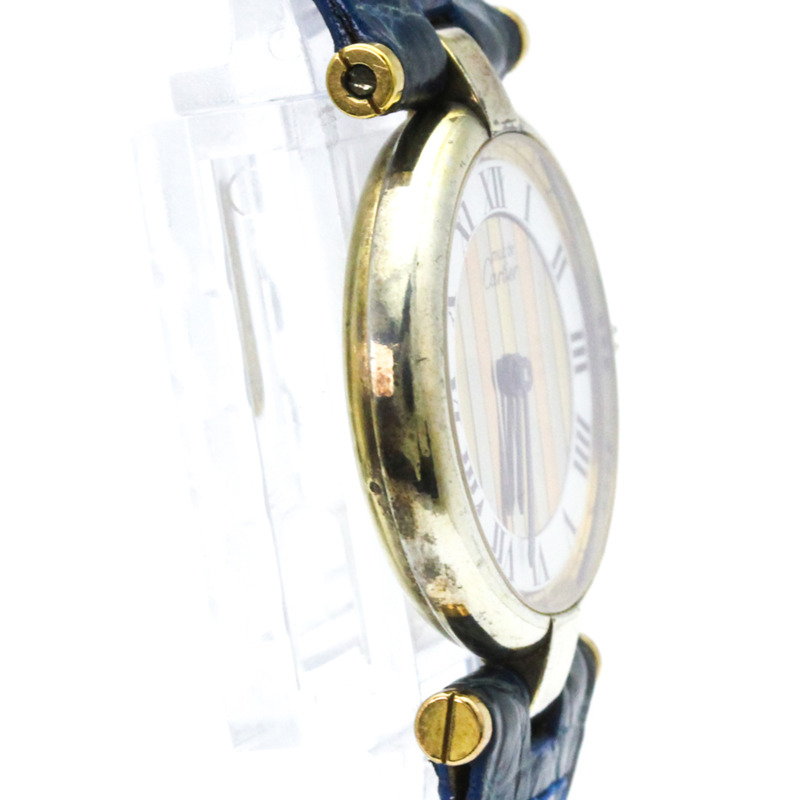 卡地亞 Must Vendome 鍍金石英女士腕錶 590004-7