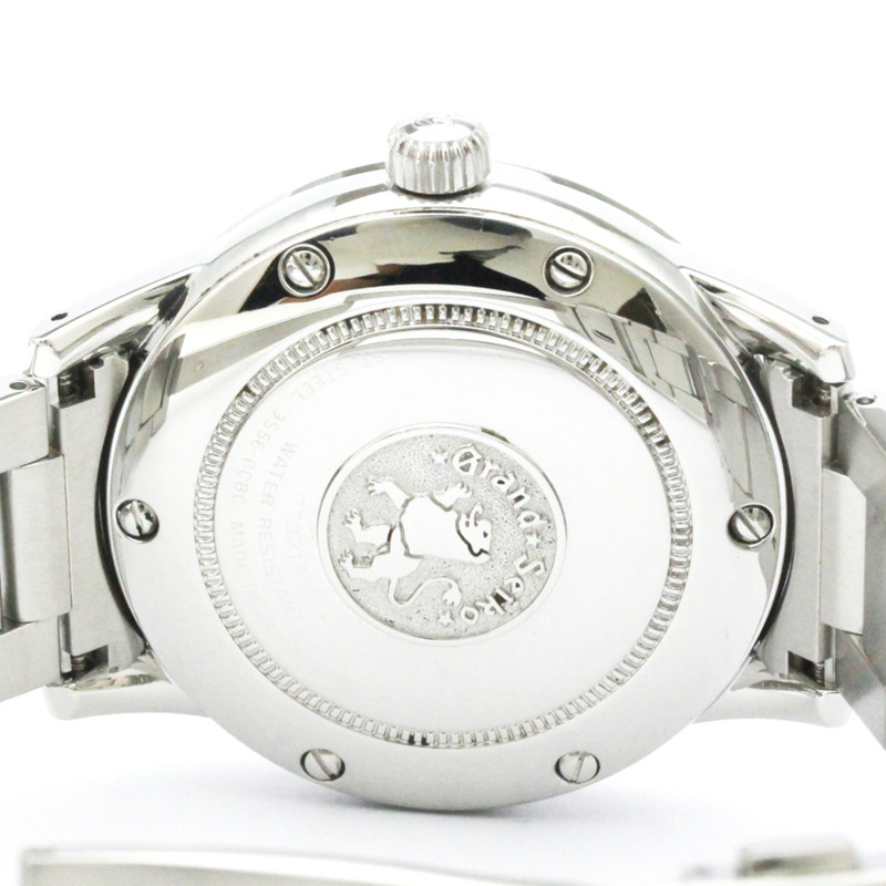 精工 GRAND SEIKO GMT 鋼製自動男士腕錶 SBGM007(9S56-00B0) 拋光-5