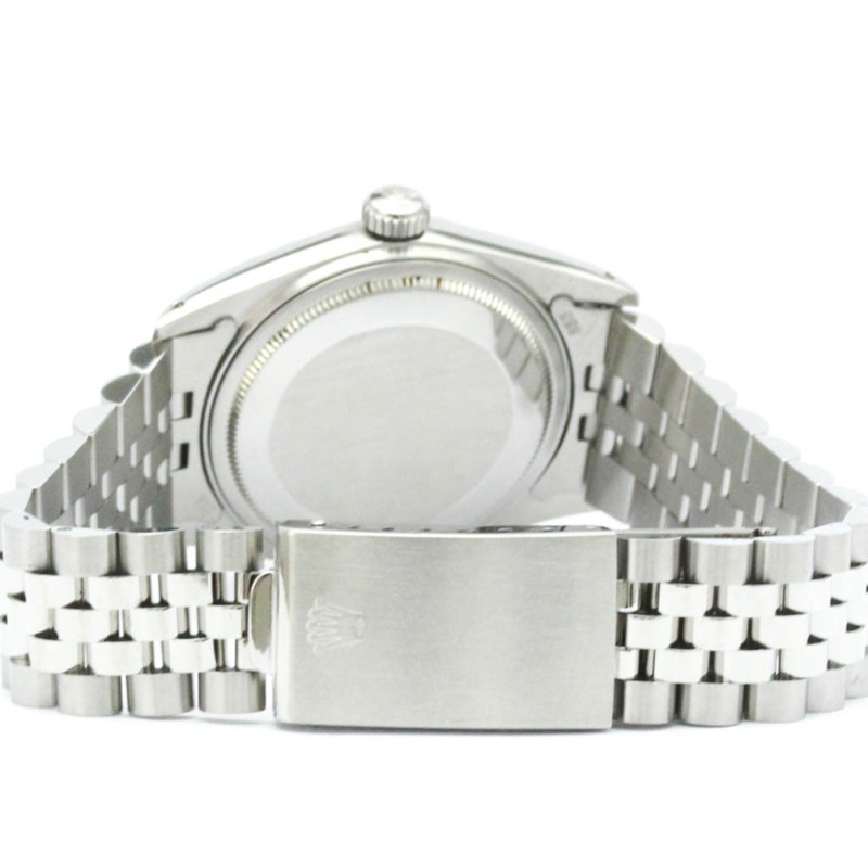 勞力士 Datejust 18K 白金精鋼自動男士腕錶 16014 拋光-4