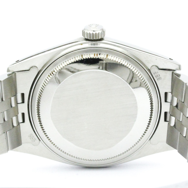 勞力士 Datejust 18K 白金精鋼自動男士腕錶 16014 拋光-5