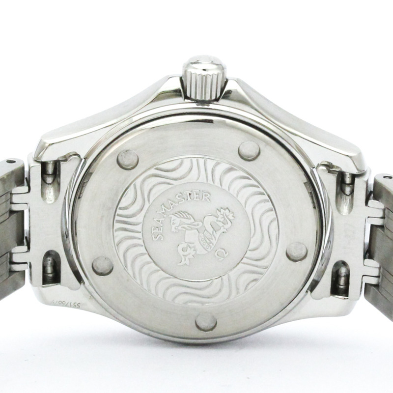 歐米茄海馬系列120公尺精鋼石英女錶 2581.81 拋光款-5