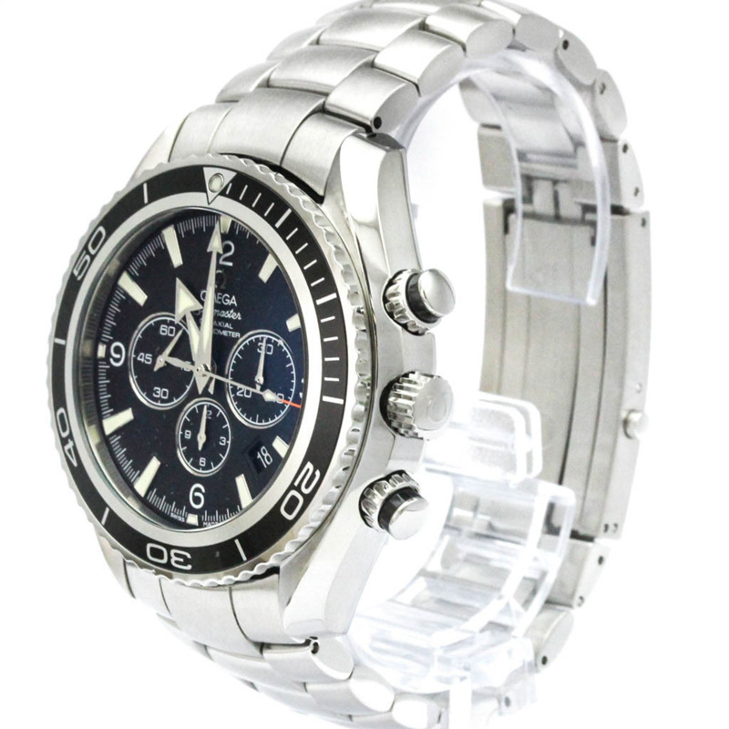 歐米茄海馬系列海洋宇宙600公尺計時腕錶 2210.50 拋光款-1