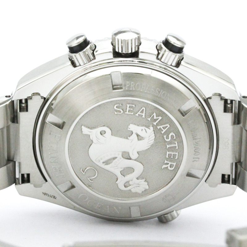 歐米茄海馬系列海洋宇宙600公尺計時腕錶 2210.50 拋光款-5