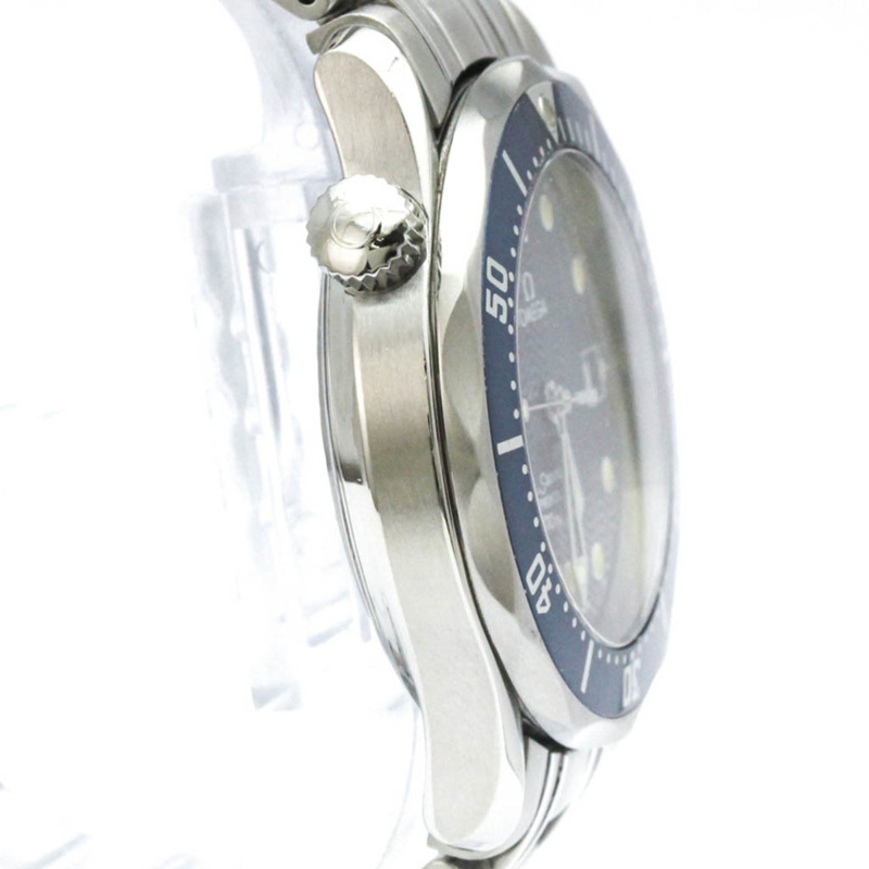 歐米茄海馬系列專業300公尺潛水錶，精緻鋼材質，中型尺寸，型號2561.80，拋光款-7