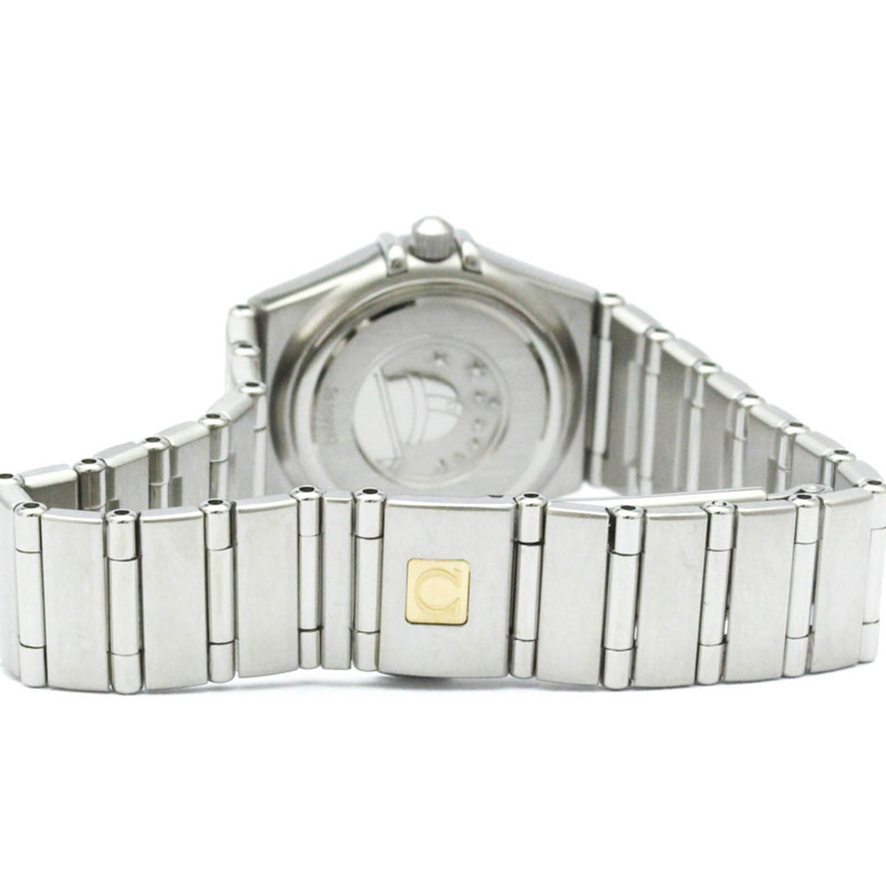 歐米茄星座系列鑽石珍珠貝母石英女士腕錶 1562.85 拋光-4