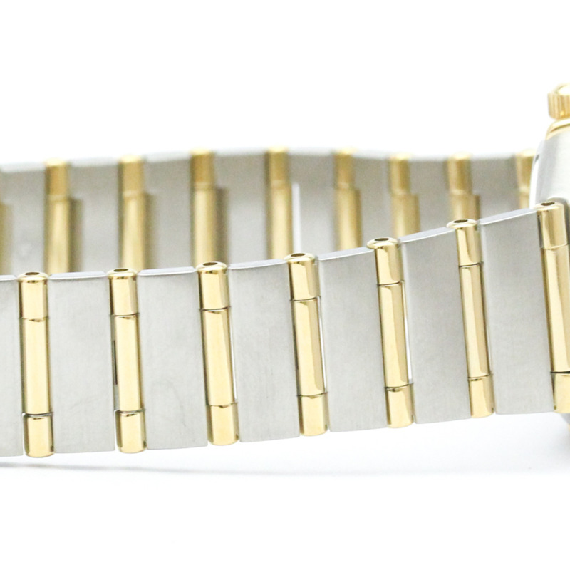 歐米茄星座系列鑽石18K金精鋼腕錶1367.10拋光款-6