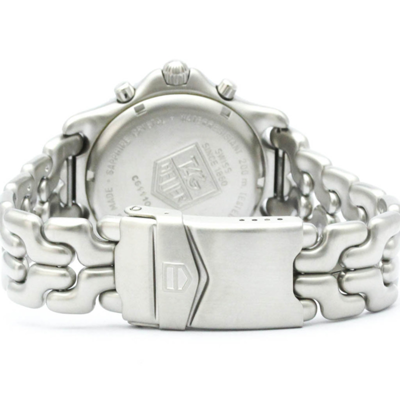 TAG HEUER 豪雅 Sel Chronograph 200米精鋼石英男錶 CG1110 拋光-4