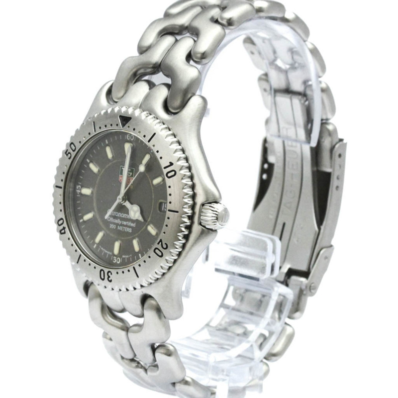 TAG HEUER 豪雅 Sel 200公尺天文台認證自動男士腕錶 S89.206 拋光款-1