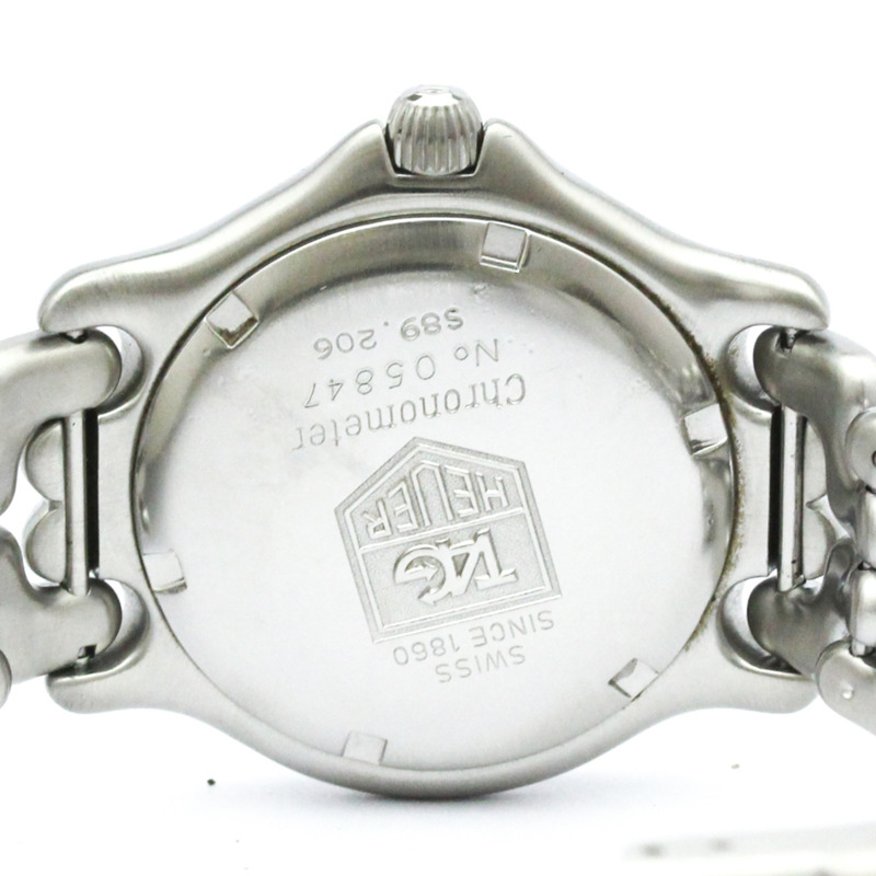 TAG HEUER 豪雅 Sel 200公尺天文台認證自動男士腕錶 S89.206 拋光款-5