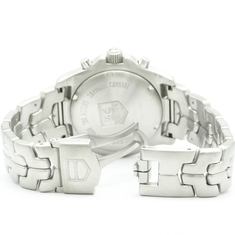 TAG HEUER 豪雅 Link Chronograph Jason Bourne 精鋼腕錶 CT1111 拋光-4