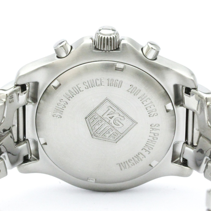 TAG HEUER 豪雅 Link 計時碼錶 精鋼石英男錶 CT1112 拋光-5