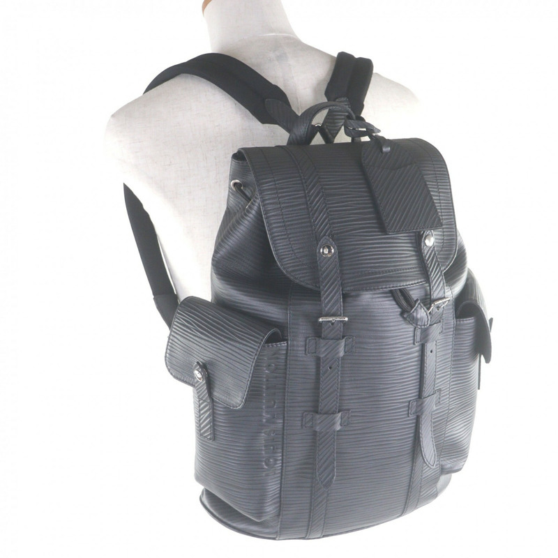 路易威登 M24326 Christopher MM Epi XL 雙肩包/背包/日用包，黑色，法國製造，男士-1