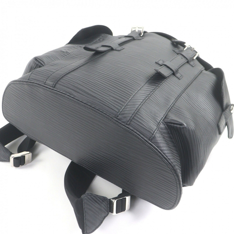 路易威登 M24326 Christopher MM Epi XL 雙肩包/背包/日用包，黑色，法國製造，男士-5