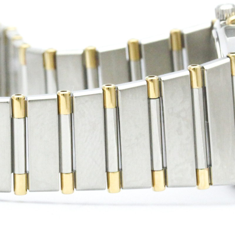 歐米茄星座系列18K金精鋼女錶795.1080拋光款-6