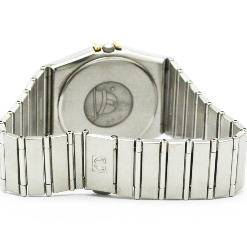 歐米茄星座系列18K金精鋼石英男士腕錶396.1070拋光款-4