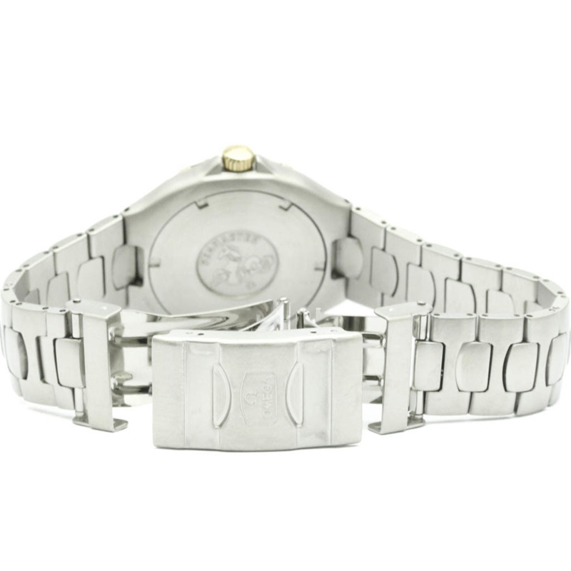 歐米茄海馬系列專業18K金鋼腕錶 396.1042 拋光款-4