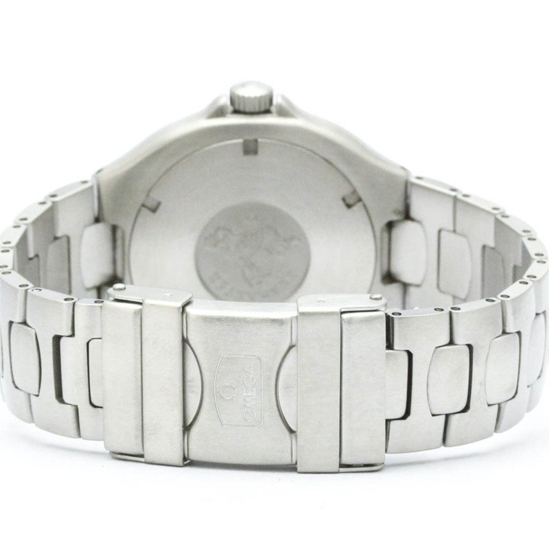 歐米茄海馬系列石英不鏽鋼男士運動腕錶 2850.50-4